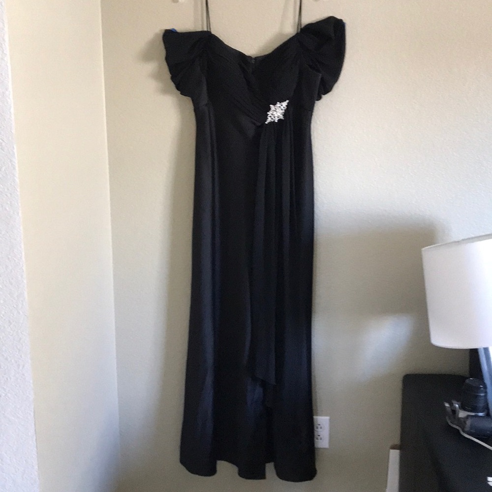 Floor length evening gown